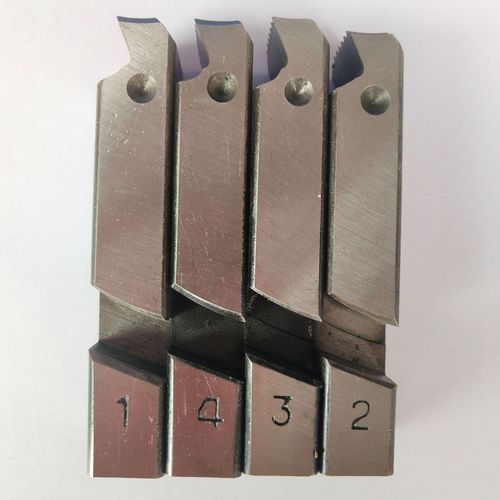 Tapping machine die head for pipe threading, high-speed steel electric specialized tube die, stainless steel dry use machine die