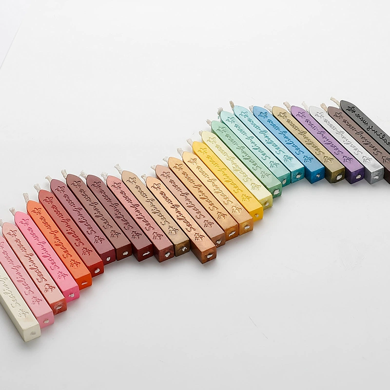 English core 26 color fire laque wax retro fire paint wax strip fire paint seal seal wax