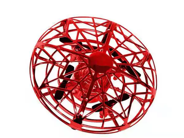 UFO induction flying saucepan pattern electroplating red