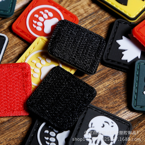 Wholesale TAD small plastic stamps, Velcro stamps, outdoor armbands, epaulettes, backpack accessories for military fans, PVC stamps