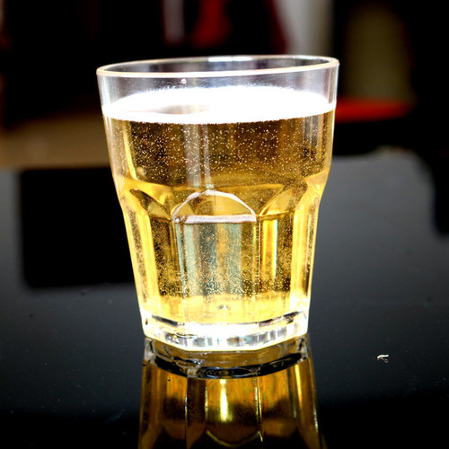 Factory Wholesale PC Transparent Octagonal Beer Cups KTV Drinking Cups Hotel Whiskey Bars Cups Custom