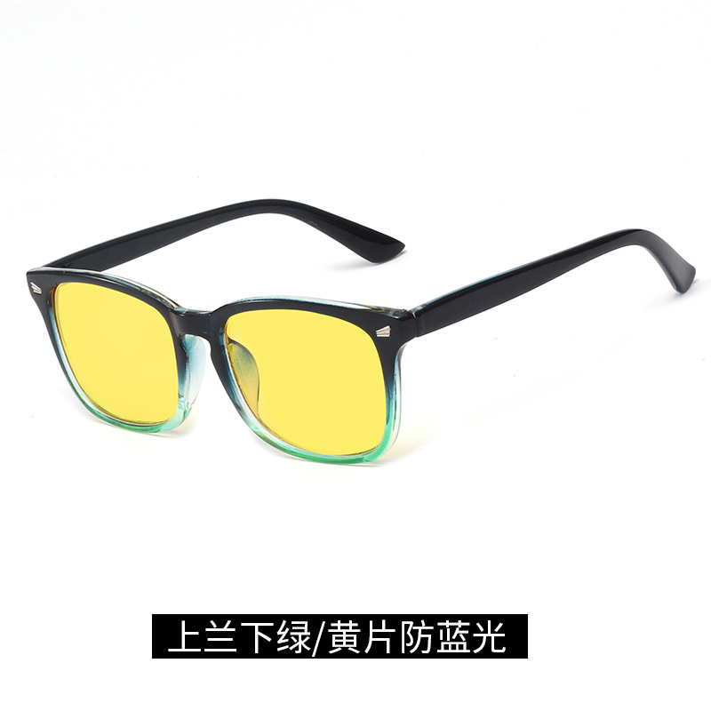 Amazon popular 8082 anti-azul gafas de luz reloj femenino ordenador jugar teléfono móvil anti-fatiga gafas sin grado gafas lisas