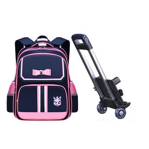 Trolley School Bag Primary School Boys and Girls Shoulder School Bag