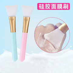 軟頭硅膠面膜刷子臉部刷美容刷面膜粉調膜棒水療面霜刷美容工具刷