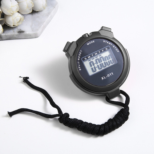 Stopwatch timer electronic stopwatch two-run timer referee training fitness equipment waterproof electronic watch XLJ011