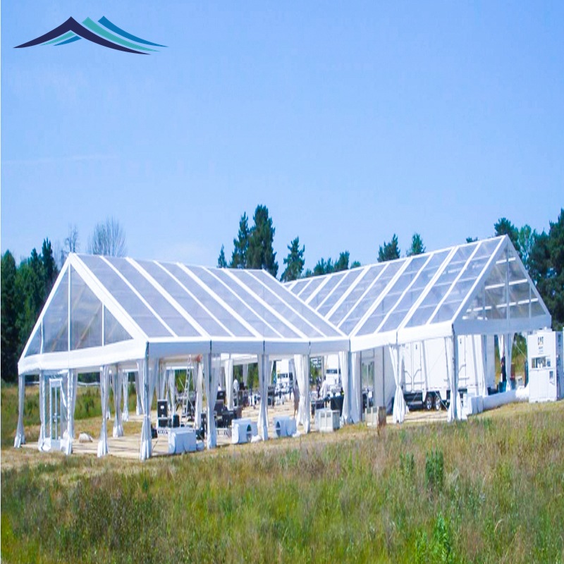 大型户外婚庆婚礼酒席透明铝合金篷房 户外移动广告展览活动帐篷
