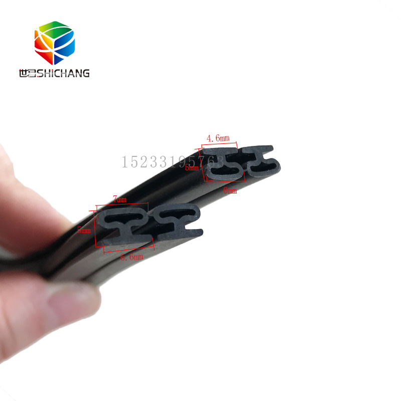 厂家直销塑钢门窗密封条 建筑幕墙防尘橡胶条