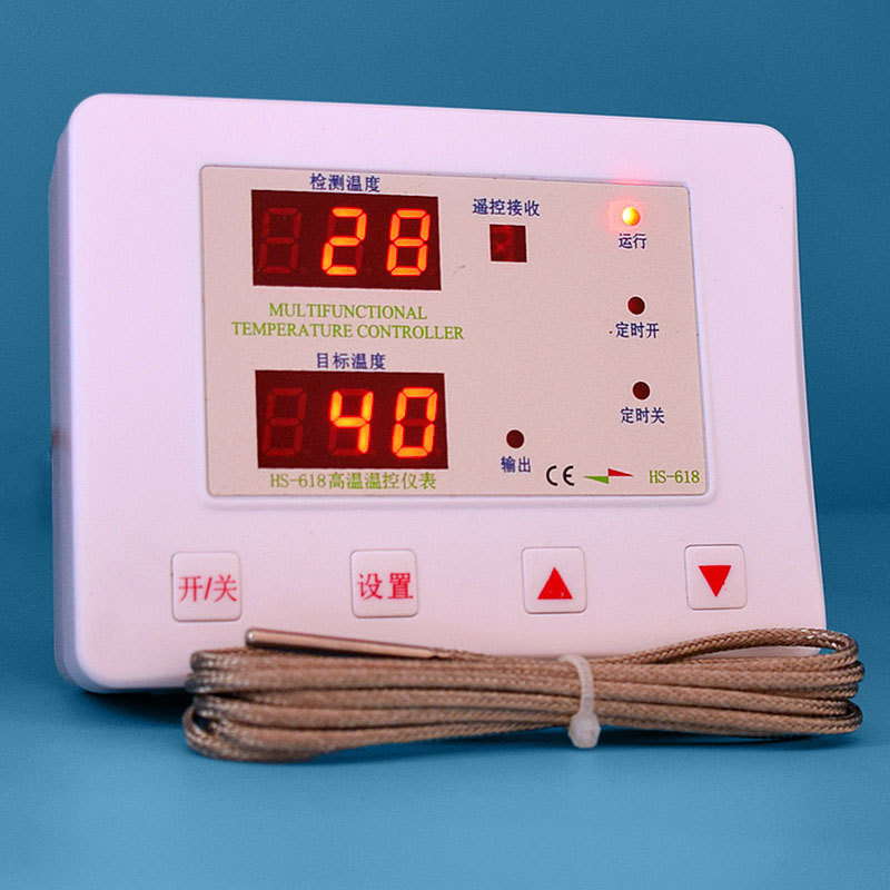 HS618 high temperature 1-999 hot blast stove temperature controller perm machine instrument rubber heating pad thermostat intelligent HS618 high temperature 1-999 hot blast stove temperature controller perm machine instrument rubber heating pad thermostat intelligent