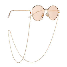 跨境新品 简约时尚眼镜链口罩绳链 眼镜挂绳镜链细串珠