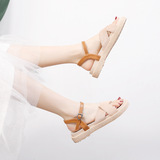 VS-31, новинка 2026 года, летние новые модные интернет-знаменитости, женские сандалии в стиле феи на плоской подошве для студентов, суперпопулярные универсальные римские туфли