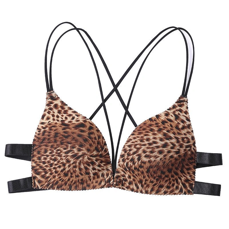 다크 브라운 레오파드 프린트