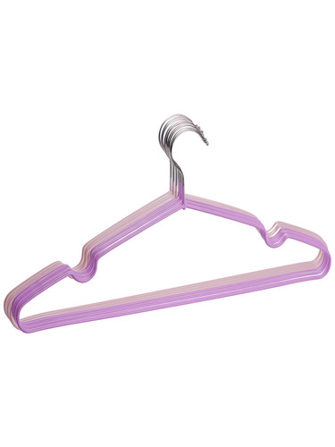 New household metal dipped non-slip clothes hanger, bold clothes drying support for adults and children, wet and dry clothes drying rack