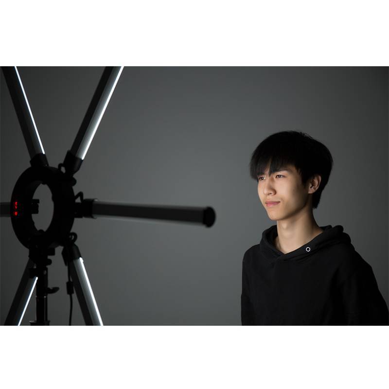 Large-size new LED large six-tube live fill light portrait photo live beauty soft light shadowless light photography