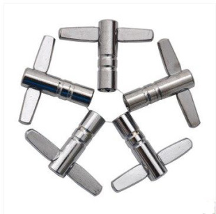 Musical Instrument Accessories Key Wrench Metal Drum Key Four-Corner Drum Key Drum Adjustment Wrench Snare Drum Key Wrench