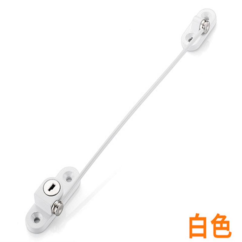 Ventana antirrobo de ventilación tapón del cinturón de seguridad para bebés para niños llave de la puerta y cerradura de la ventana protección contra caídas de gran altura