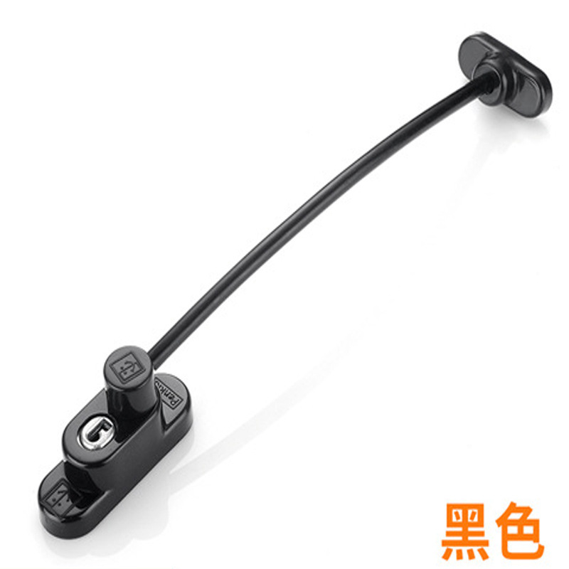 Ventana antirrobo de ventilación tapón del cinturón de seguridad para bebés para niños llave de la puerta y cerradura de la ventana protección contra caídas de gran altura