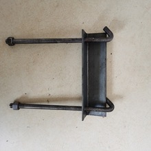 高强度8.8级U型螺栓 U型抱箍工字钢悬挑梁预埋U型螺栓方形管卡
