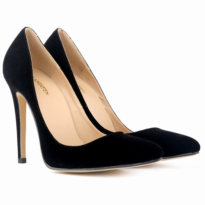 Niluke Amazon's new large size AliExpress multi-color sexy bride's super fine high-heeled women's wedding single leather shoes