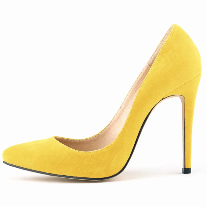 Niluke Amazon's new large size AliExpress multi-color sexy bride's super fine high-heeled women's wedding single leather shoes