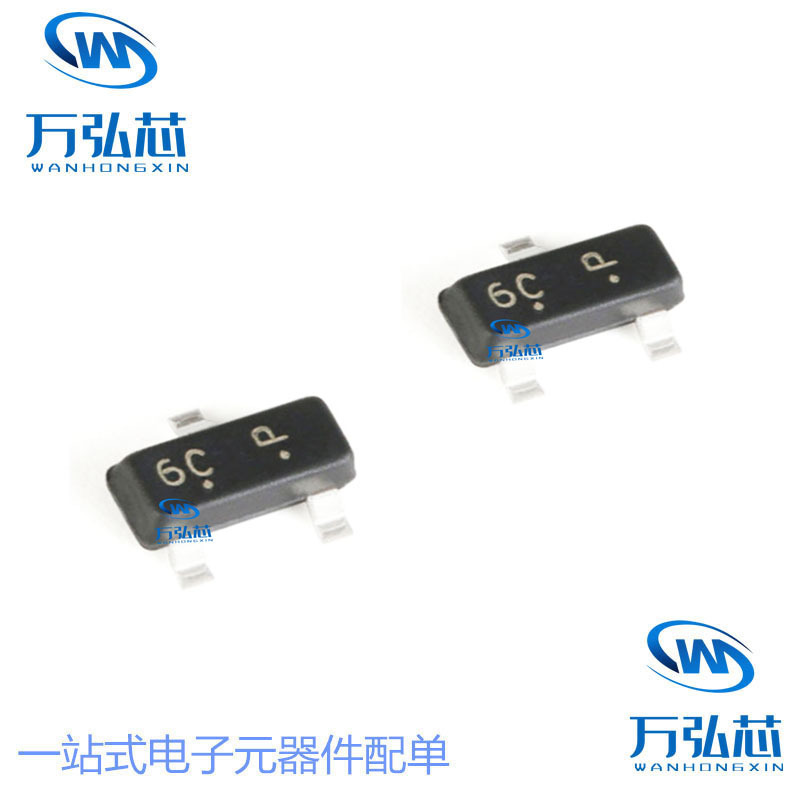 LBC817-40LT1G 丝印6C SOT23-3封装 贴片三极管LBC817-40全新现货