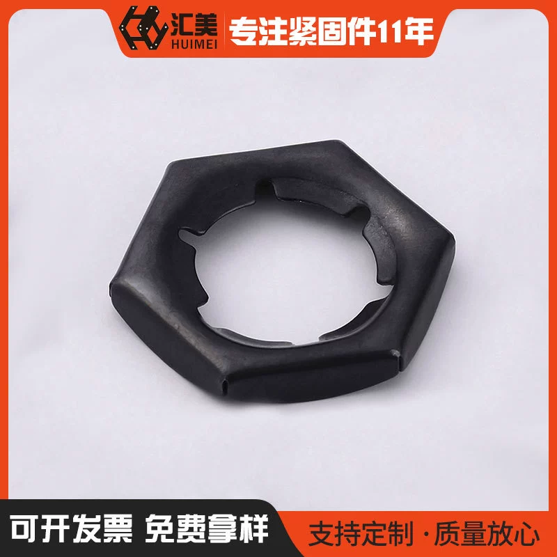 GB805 черная крепежная гайка Контргайка крепежная гайка M8M10M12M14M16M20M22M36-M56