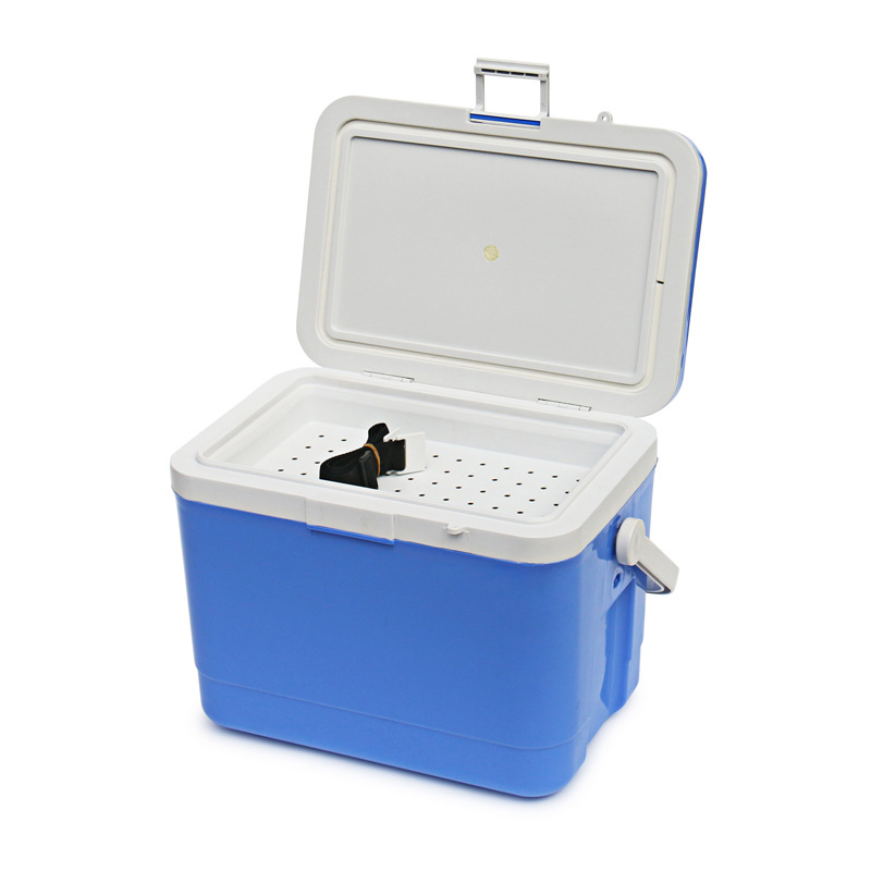 17L vacuna incubadora bioseguridad espécimen ácido nucleico cadena de frío refrigerado caja caliente y fría conveniente medicina caja de control de la enfermedad