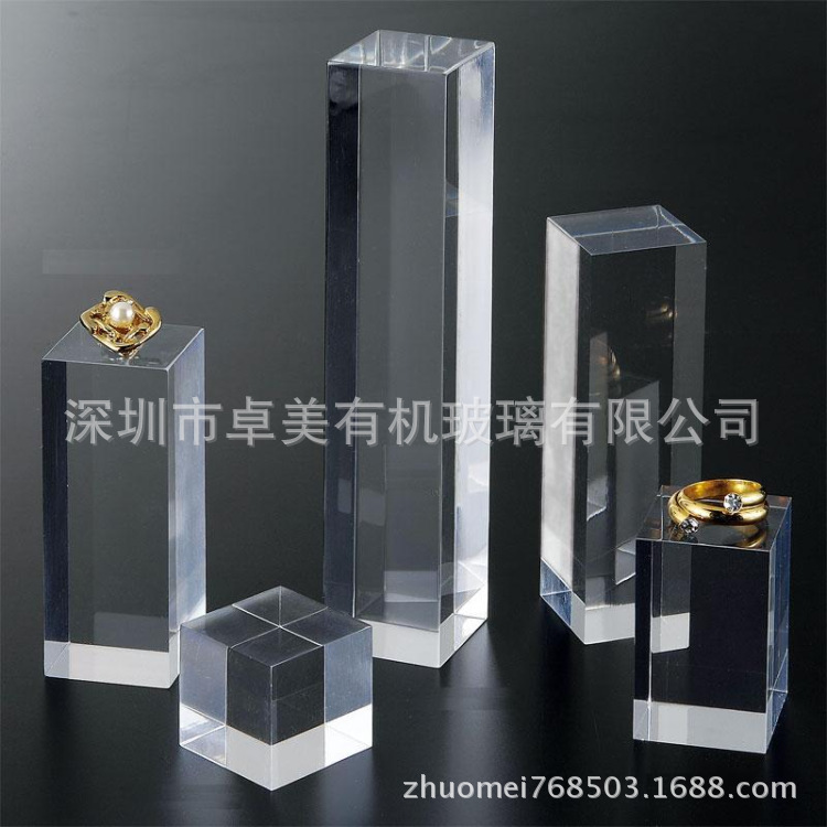 亚克力珠宝展示架项链有机玻璃首饰展示道具耳钉吊坠店批发饰品