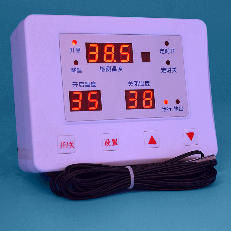 Beilong HS-665 Breeding Temperature Control Instrument 12V24V48V60V220V Greenhouse Floor Heating Hot Blast Stove Temperature Controller