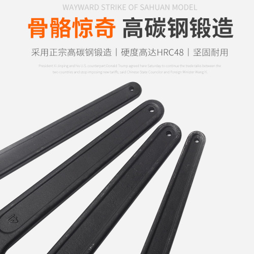 Hot selling Ford RSD heavy-duty single-head wrench black open-end wrench high carbon steel tip tail wrench 17-155mm