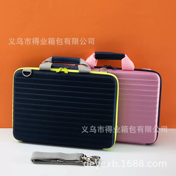 High Foam Embossed EVA Computer Bag Portable Shockproof and Pressure Resistant Portable Laptop Bag