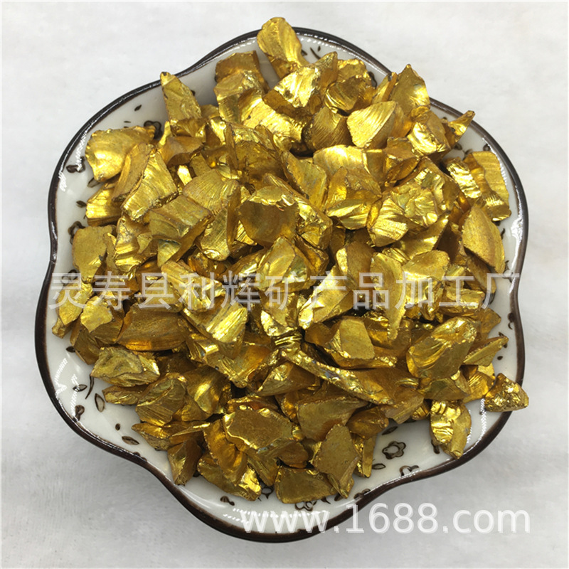 电镀玻璃砂镀金镀银镀铜玻璃砂工艺品装饰人造磨料