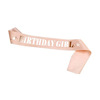 Hot selling champagne birthday shoulder strap Crown set 16 18 21 30 40 50 60 70 80 hair hoop