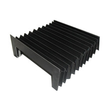 机床导轨风琴防护罩磨床伸缩式皮老虎防尘罩一字型防水防尘风琴罩