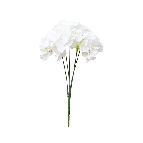 婚庆仿真花白色花材假花装饰吊顶花仿真塑料花婚礼装饰绿植人造花