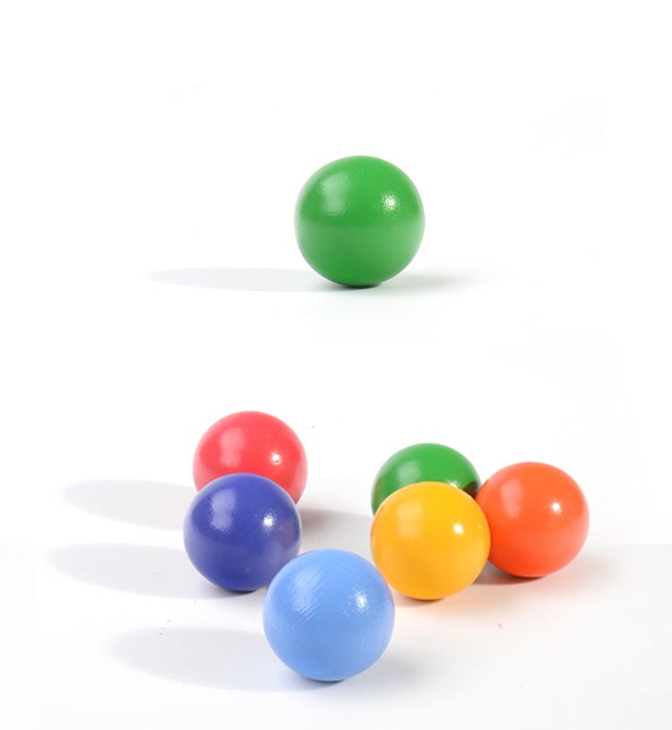 Madera Jenga Rompecabezas Torre de pila de bebés Juguetes de madera Educación temprana para niños Arco iris Pila grande Pila de bloques de construcción