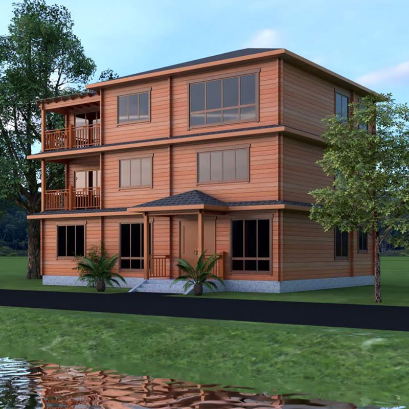 景观建筑构筑物小木屋树屋休闲亭创意别墅阳光房模型全屋创意设计