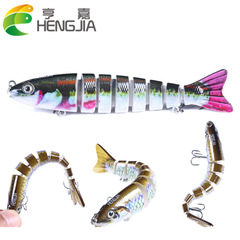 HENGJIA Hengjia Recommended Lure Multi-segment Fishing Bait 8-segment 13.6CM 19G Holiday Lure Fishing Lure