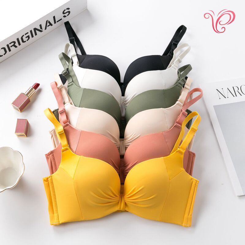Original Yuna New Year Zodiac Year Sexy Small Bust Bra Comfortable Push-Up Wireless Adjustable Burgundy Bra Set Original Yuna New Year Zodiac Year Sexy Small Bust Bra Comfortable Push-Up Wireless Adjustable Burgundy Bra Set