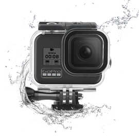 Gopro hero8防水壳 gopro8运动相机防水壳 原装透明壳潜水保护壳