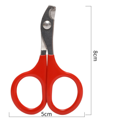 Manufacturer wholesale bubble shell pet nail clippers for small dogs and cats, nail clippers scissors for cats, kitten clippers