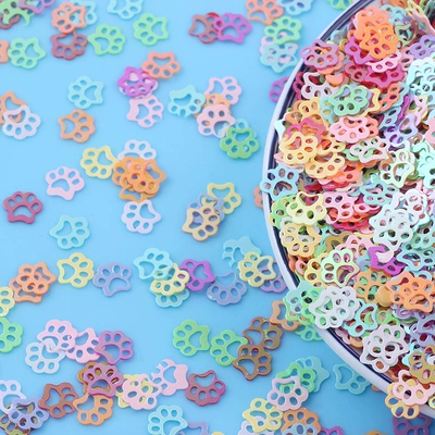 Dırnaq bəzəkləri, transparent sequins bubble glue mixed - color-mixing-sieve