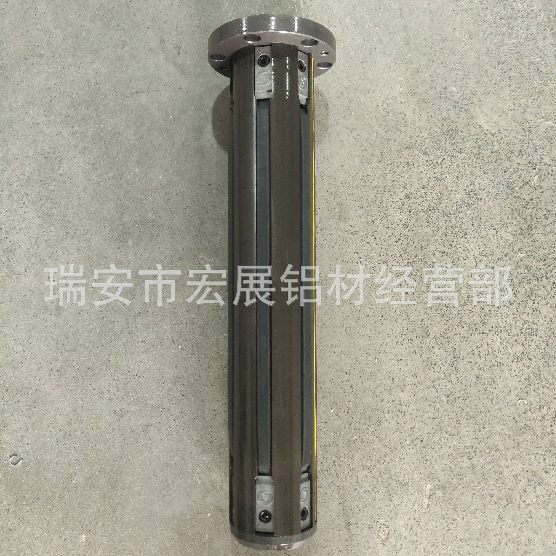 单螺杆熔喷布挤出机配件键条式 3寸板条式瓦片式气涨轴 铝导辊