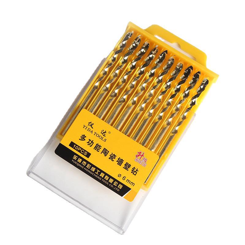 多功能陶瓷墙壁钻瓷砖钻头木工混凝土合金三角钻墙壁冲击钻头