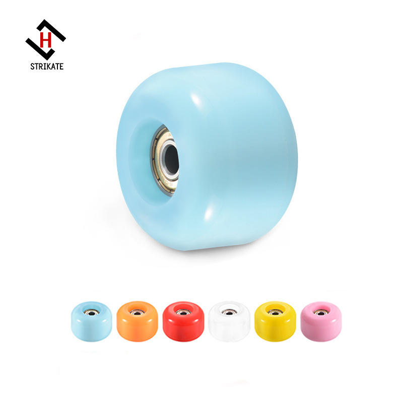 STRIKATE skateboard double rocker 54x 36mm pu wheel 82A Street brush action dual-purpose wheel STRIKATE skateboard double rocker 54x 36mm pu wheel 82A Street brush action dual-purpose wheel