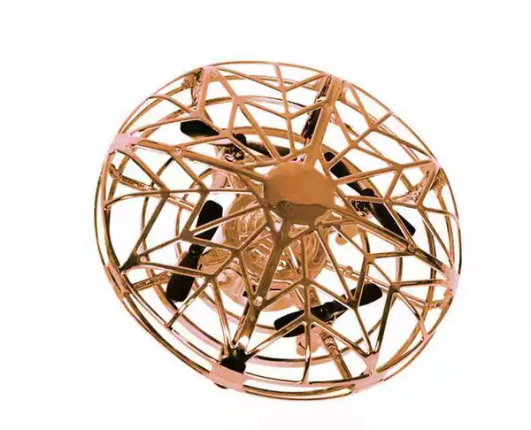 UFO induction flying saucepan pattern gold plating