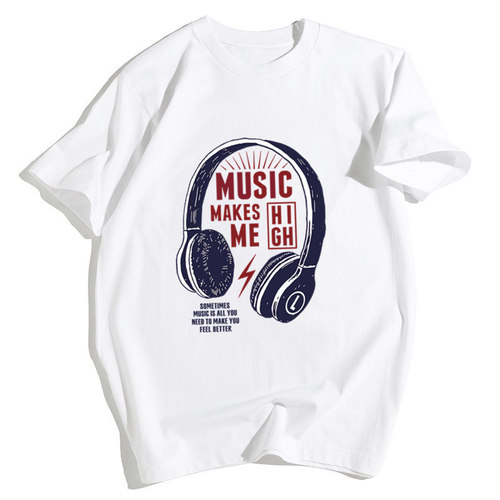 Short-sleeved T-shirt Summer Men's New Korean Style Trendy T-shirt Streetwear Cool Casual Youth Men's Top Wholesale