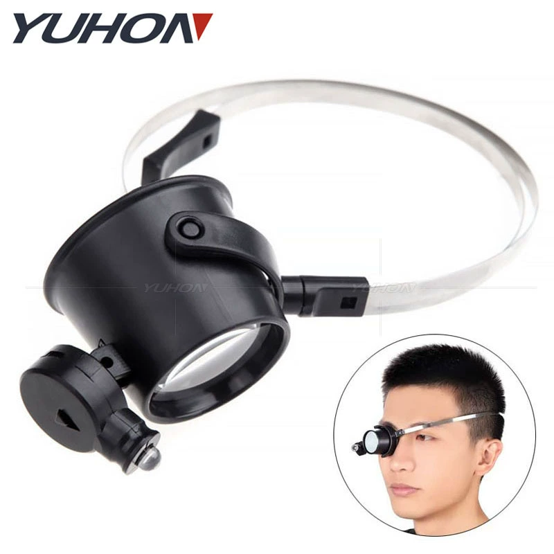 Оптовая Продажа с фабрики 15 раз головные маски для глаз часы прецизионные электронные компоненты ремонт специального светодиодного увеличительного стекла