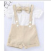 Children's bodysuit, bow tie, set, dress, overall, lifting effect