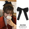 Black hairgrip with bow, hairpins, brand hair rope, Korean style