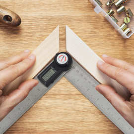 gemred电子数显角度尺直角尺工业量角器木工测量仪具源头工厂定制